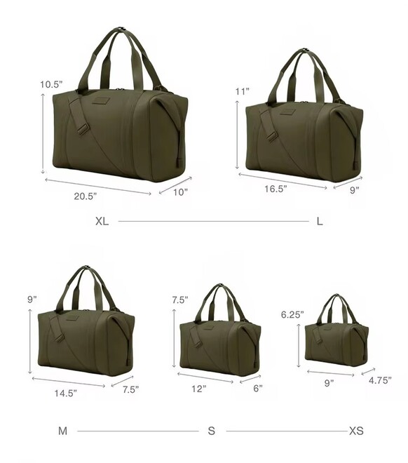Neoprene Duffel Fitness Yoga Sports Tote Gym Bag