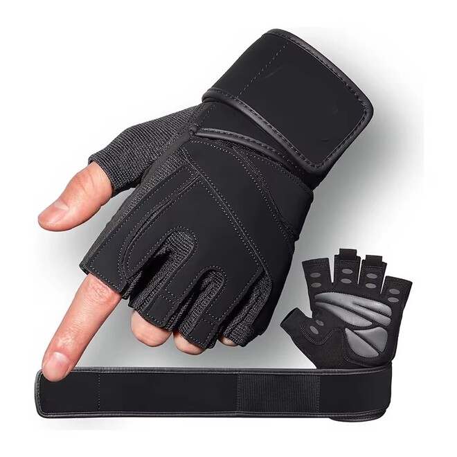 Comfort Fitness Exercise Wrist Support Cross Training Gloves