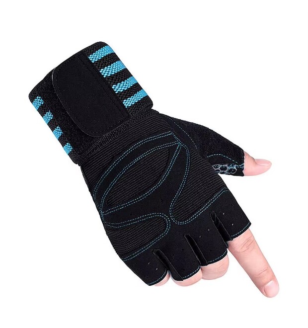 Breathable Sport Fitness Training Weightlifting Half Finger Gloves