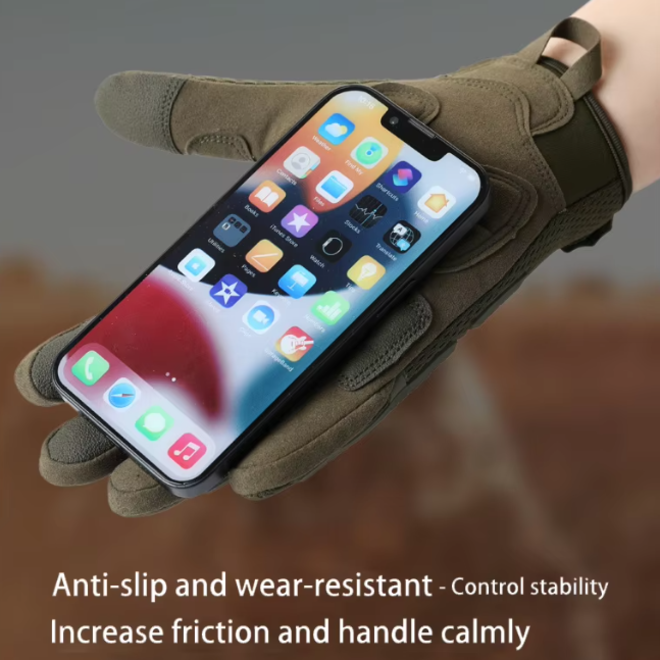 Ultra Fiber Tactical Gloves with Wear Resistant Touch Screen