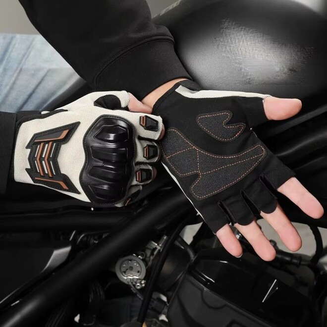 Outdoor Workout Tactical Shooting Hard Touchscreen Half Knuckle Tactical Gloves for Men