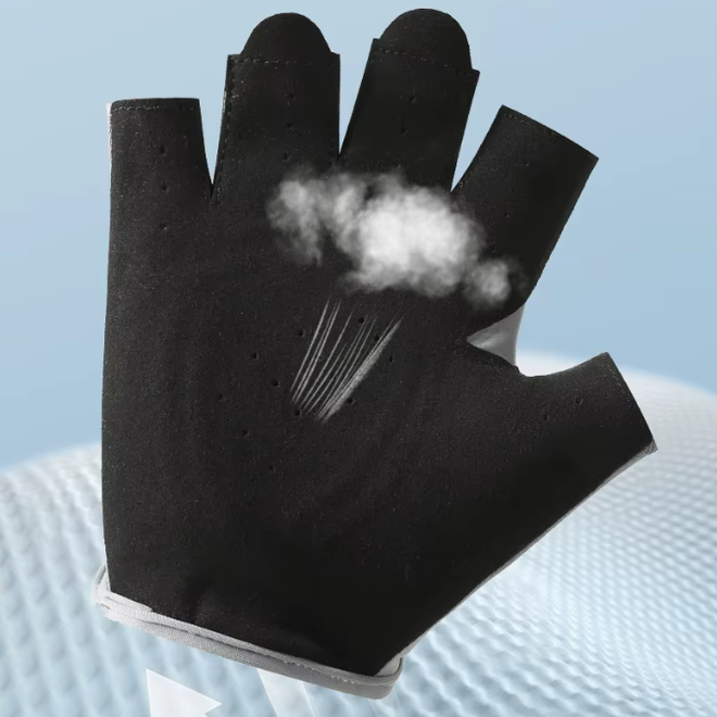 Half Finger Fitness Wear Resistant Non Slip Gloves for Yoga Outdoor Cycling Sports