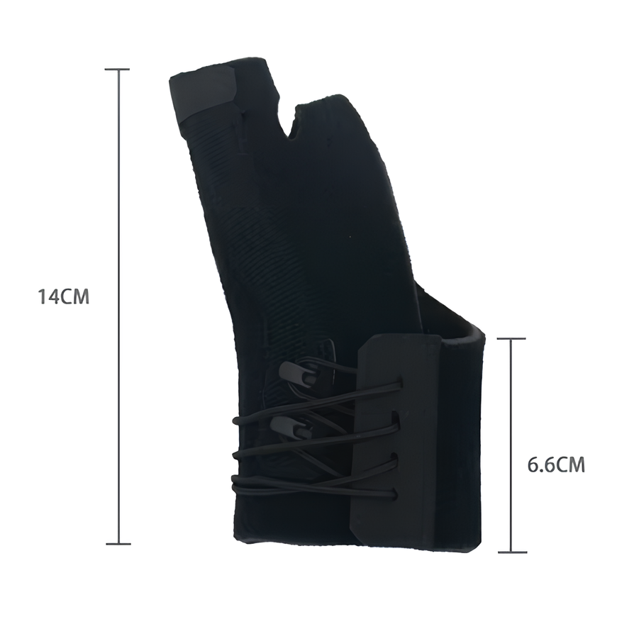 Plastic Splint Inserted Compression Adjustable Wrist Thumb Brace with Lace