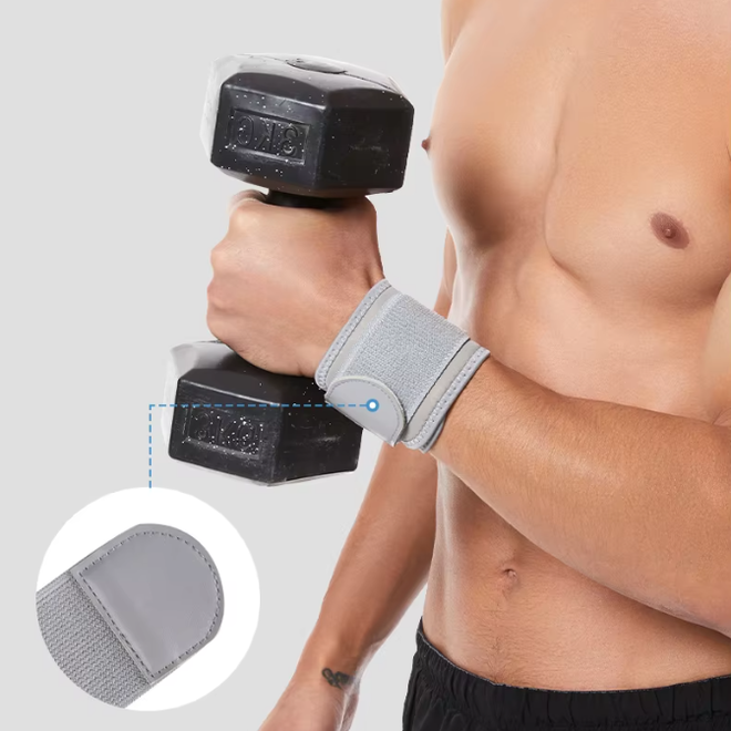 Double Compression Sport Adjustable Breathable Wrist Straps