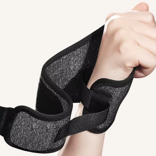 Compression Thumb Design Elastic Fitness Wrist Brace