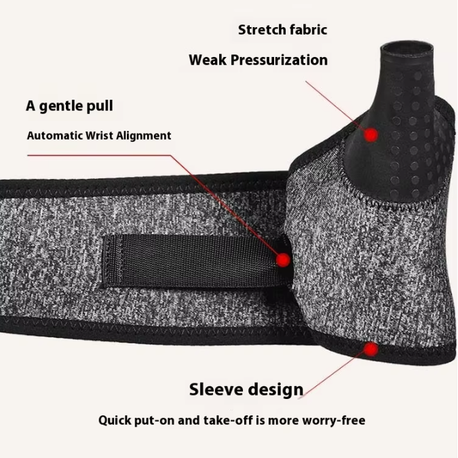 Compression Thumb Design Elastic Fitness Wrist Brace