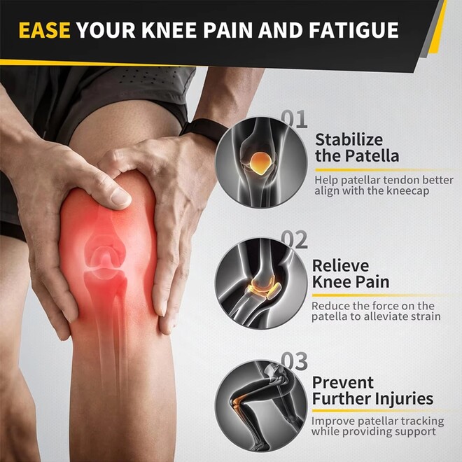 Adjustable Sports Patella Strap Knee Brace Support