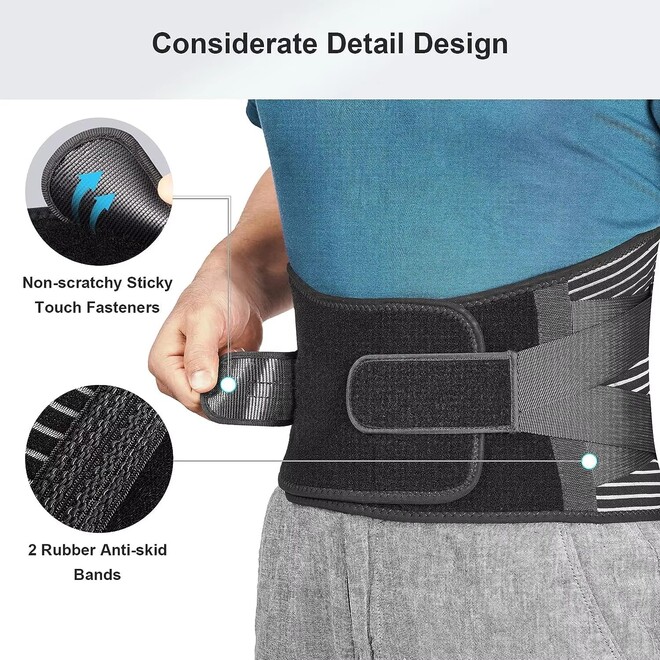 Breathable Cross Border Waist Support Belt for Sports