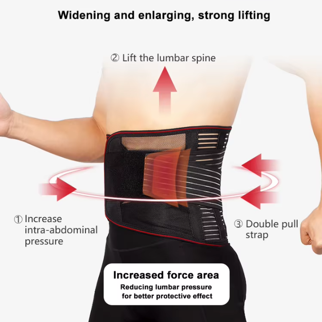 Lower Back Pain Medical Orhtopedic Lumbar Support Belt