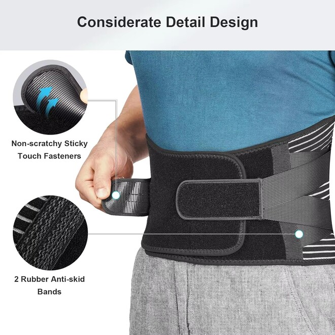 High Elastic 360 Degree Support Lumbar Back Protector